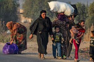 نازحون سوريون