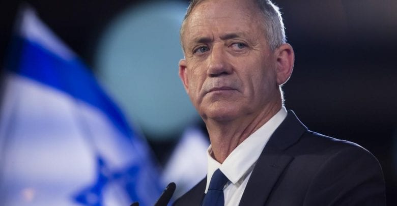 Benny Gantz a été élu président du Parlement israélien