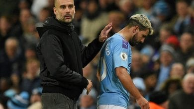 Injured Aguero needs 'miracle' to make United derby clash, says Guardiola