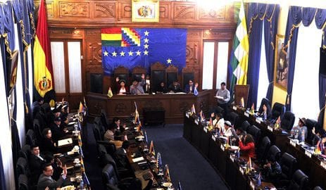 Le Parlement bolivien