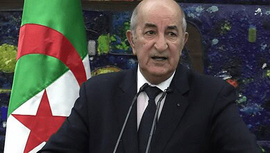 Le président Tebboune