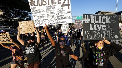 الاحتجاجات الامريكية