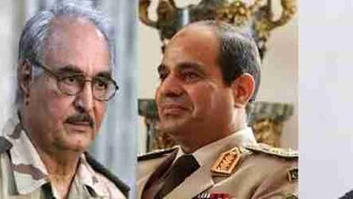 السيسي يلتقي حفتر وعقيلة صالح