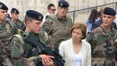 وزيرة الجيوش الفرنسية