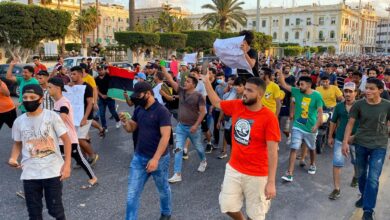 مظاهرات طرابلس