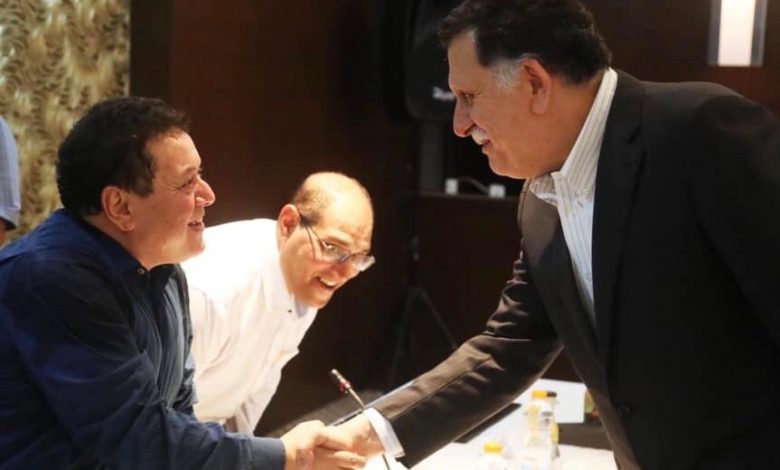 فخامة رئيس مجلس النواب يلتقي رئيس المخابرات المصرية ببنغازي