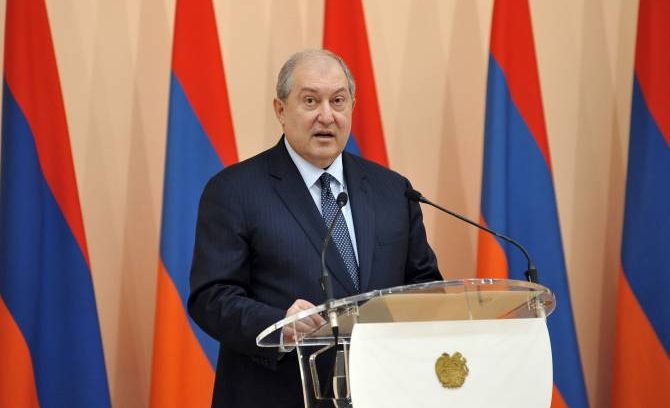 الرئيس الأرميني، أرمين سركيسيان