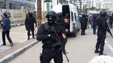 La police marocaine