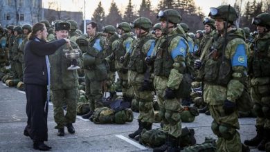 Les soldats de la paix turcs