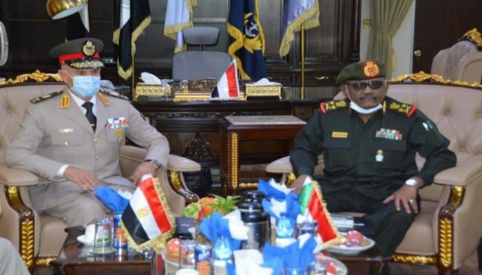مصر والسودان تجريان مباحثات عسكرية