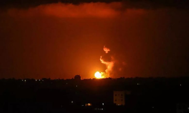 إسرائيل تقصف مواقع فلسطينية في غزة