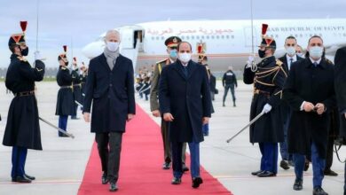 السيسي يجتمع مع ماكرون في باريس