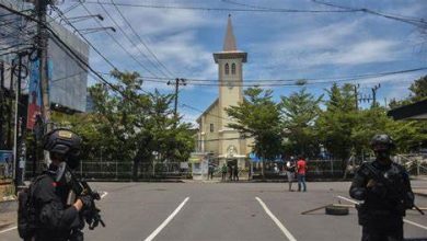 Indonésie la cathédrale de Makassar