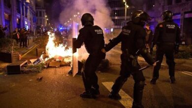 احتجاجات بريطانيا