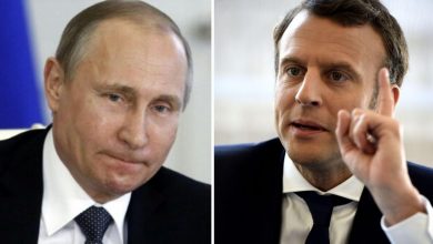 Macron la Russie