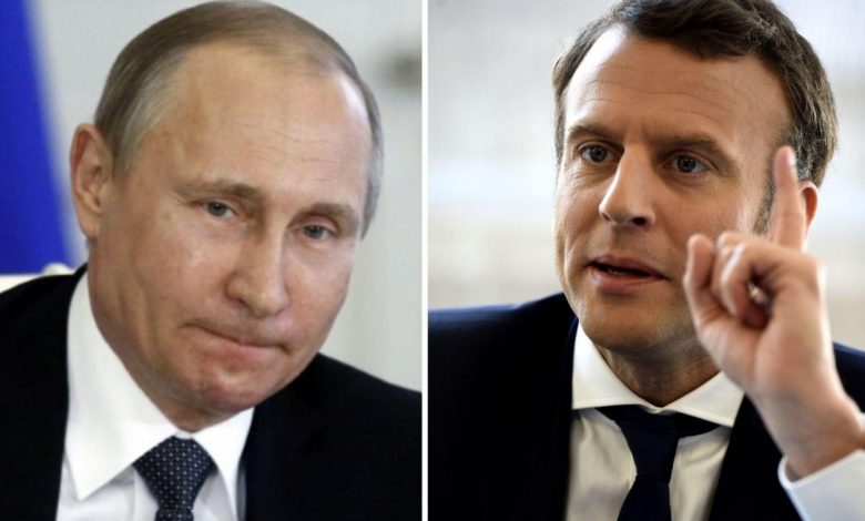 Macron la Russie