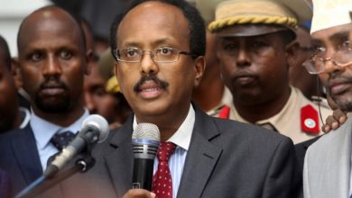 الرئيس الصومالي