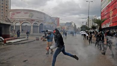 احتجاجات في شوارع طرابلس