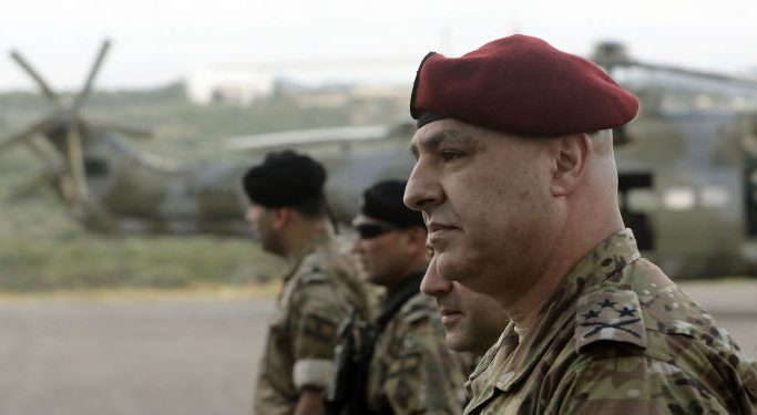 Le chef de l’armée libanaise