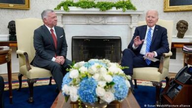 بايدن - الملك عبد الله