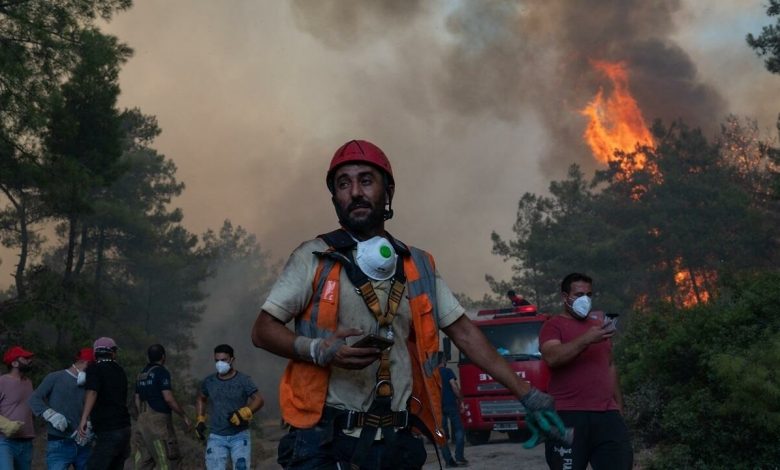 Turquie incendies forêt