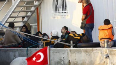 اللاجئين السوريين