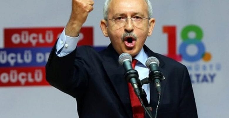 Kılıçdaroğlu gouvernement du AKP