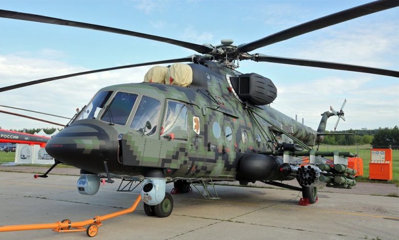 Mali quatre hélicoptères Mi-171