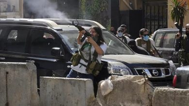 manifestation à Beyrouth