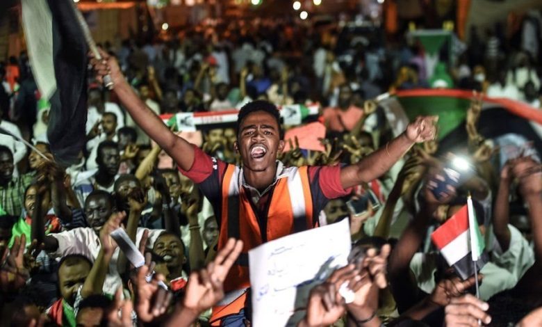 mobilisation au Soudan