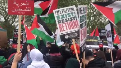 تظاهرة فلسطينية