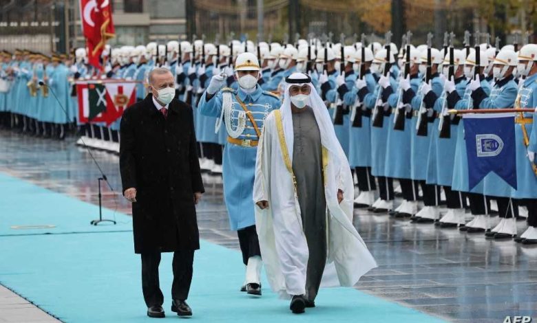 Erdogan prince héritier d'Abu Dhabi