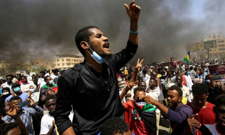 Khartoum manifestants