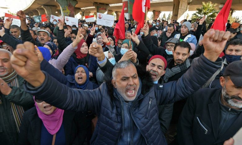 تونس: مظاهرات