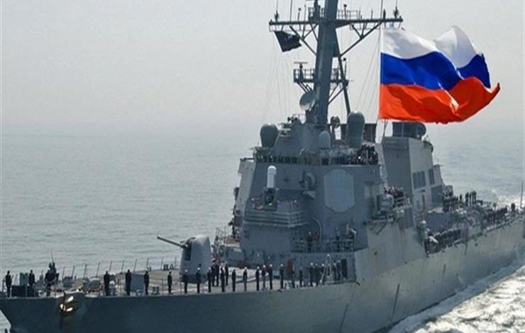 La Russie manœuvres navales