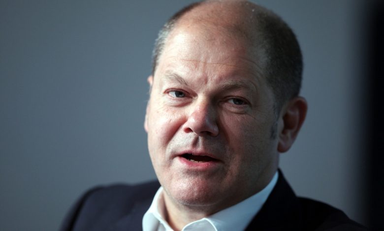 Olaf Scholz Russie