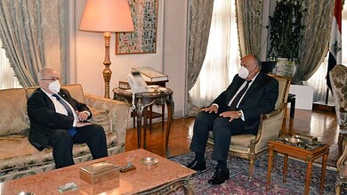 سامح شكري ورمطان لعمامرة