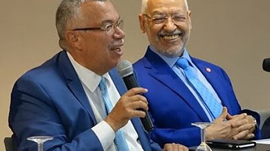 نور الدين البحيري وراشد الغنوشي