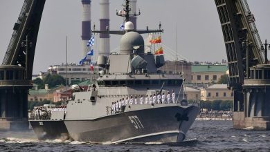 Large Russian navy drills