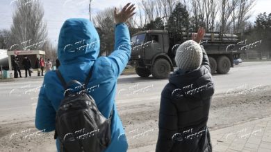 L'armée russe Melitopol