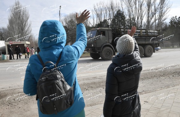 L'armée russe Melitopol