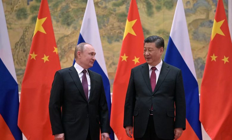 Xi Jinping et Poutine