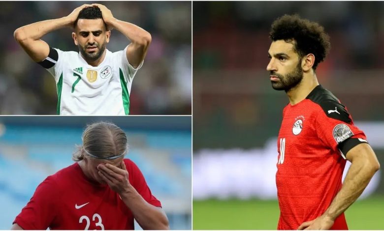 صلاح ومحرز وهالاند ضمن أبرز الغائبين عن مونديال 2022