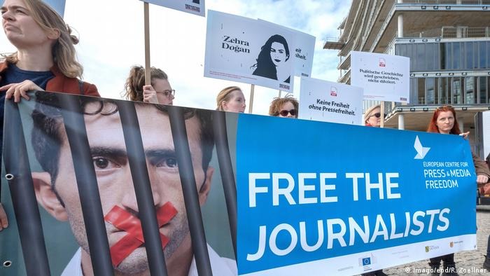 الحريات الصحفية تركيا