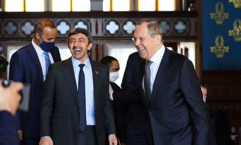 Lavrov Émirats arabes unis
