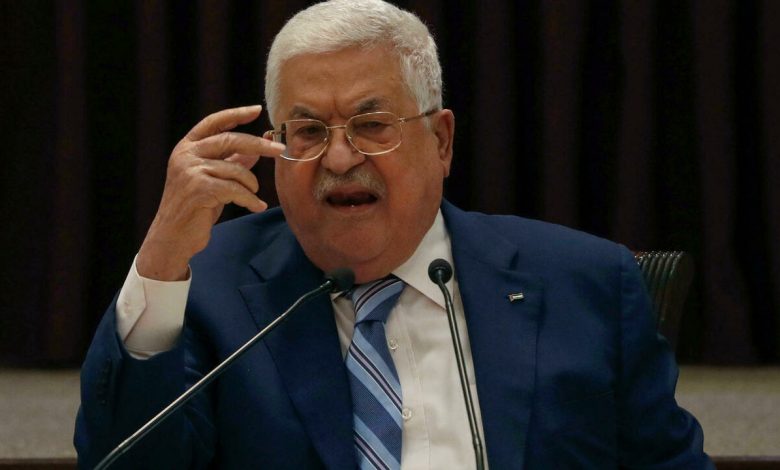 Le président de l'Autorité palestinienne