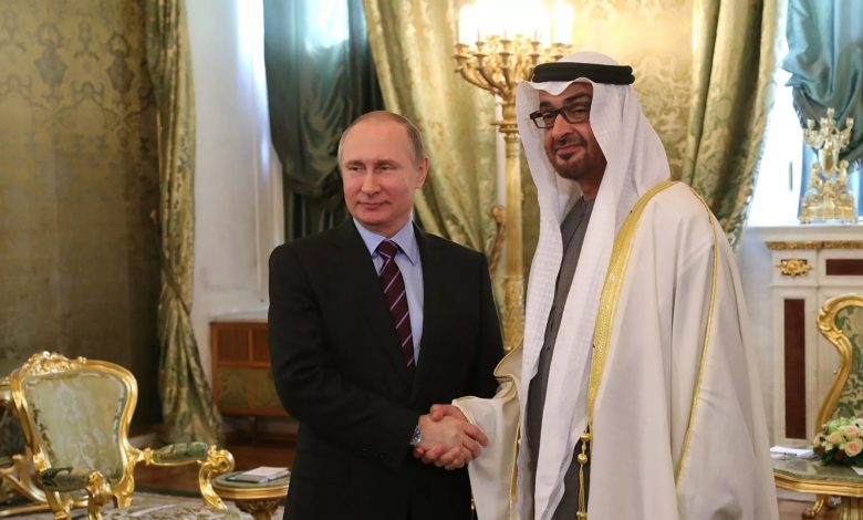 Putin and Bin Zayed