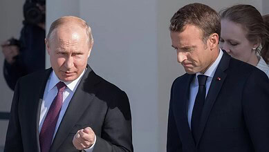 بوتين وماكرون