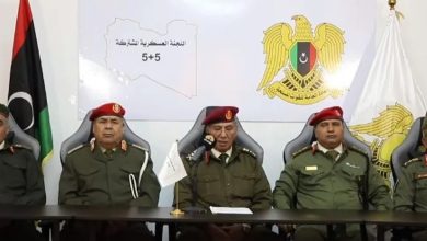 الجيش الليبي يعلق عضويته في اللجنة العسكرية المشتركة (5+5)