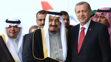 أردوغان و الملك سلمان بن عبد العزيز